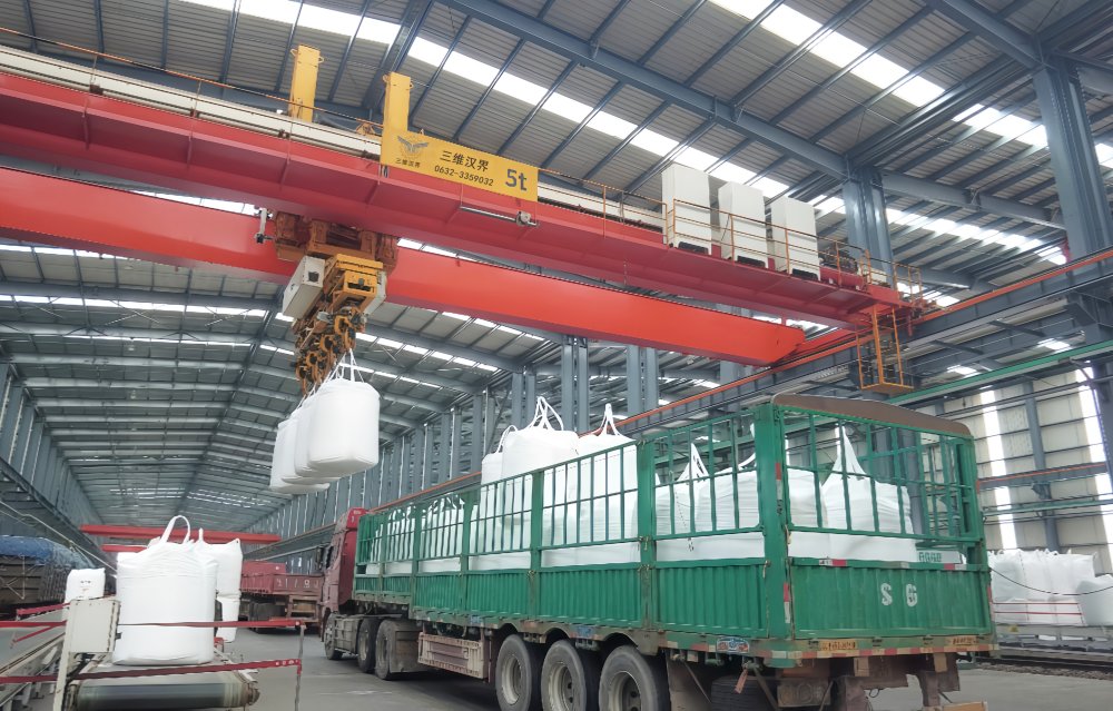 智能行車系統(tǒng)（噸袋出入庫+自動裝車）